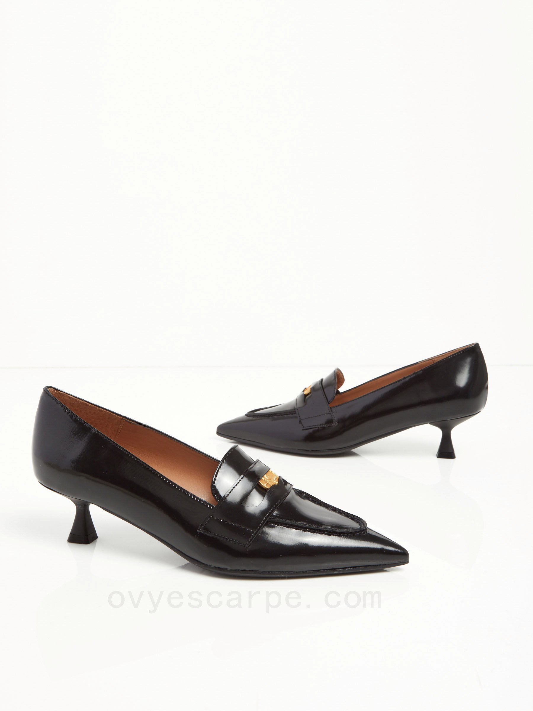 Black Friday Leather Pumps F08161027-0400